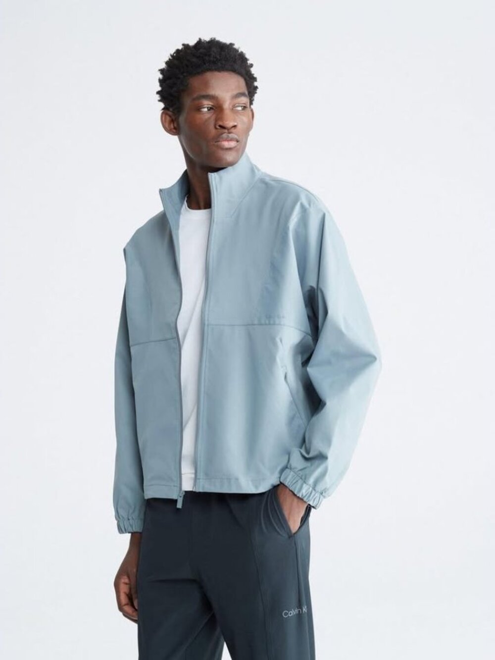 (M) Calvin Klein Athletic Relaxed Fit Jacket